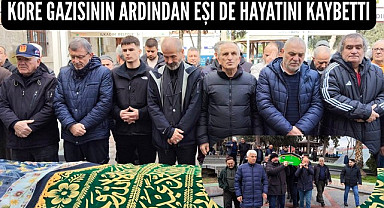 Kore Gazisi merhum Ali Gümüş’ün eşi 22 gün sonra vefat etti!