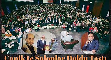 Ömer Demirbağ'ın Canik'teki konferansına yoğun ilgi