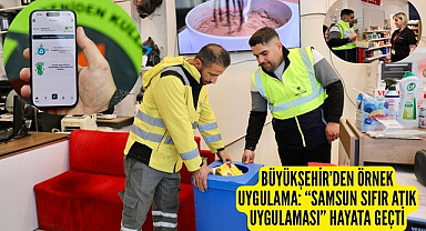 Samsun'da atık gönderin ücretsiz ürün ve hizmet alın!