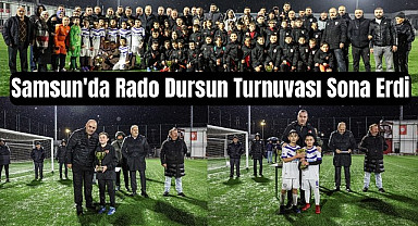Samsun'da Rado Dursun Turnuvası Sona Erdi