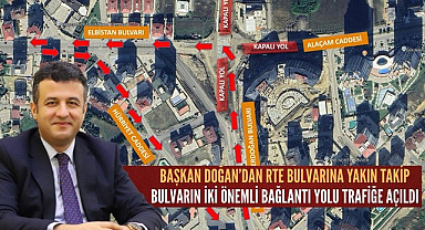 Samsun'da Recep Tayyip Erdoğan Bulvarı'nın iki önemli bağlantı yolu trafiğe açıldı