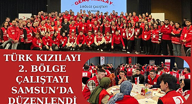 Samsun'da Türk Kızılayı Bölge Çalıştayı Düzenlendi