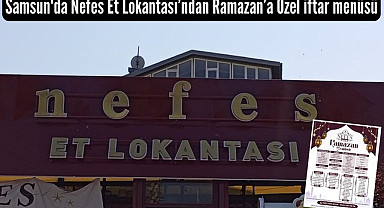 Samsun'da uygun Ramazan menüsü nerede?