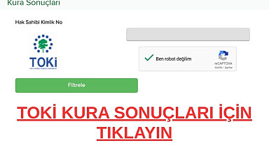 Samsun TOKİ Kura Sonuç Sorgulama Ekranı Yayınlandı