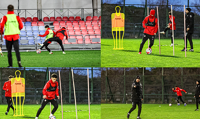 Samsunspor U19 antremanlarını sürdürdü