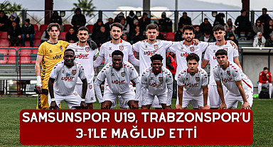 Samsunspor U19, Trabzonspor’u 3-1’le Mağlup Etti
