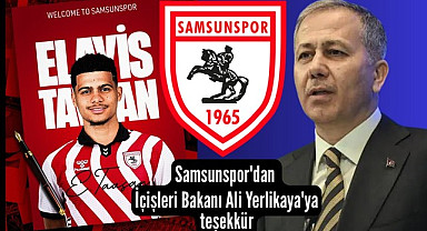 Samsunsporlu Elayis Tavsan Türkiye Cumhuriyeti vatandaşı oldu