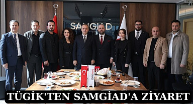TÜGİK'ten Samsun Genç İş İnsanları Derneği'ne ziyaret