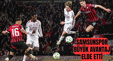 Üsküp'te büyük avantajı... Shkendija Samsunspor maç sonucu 0-1