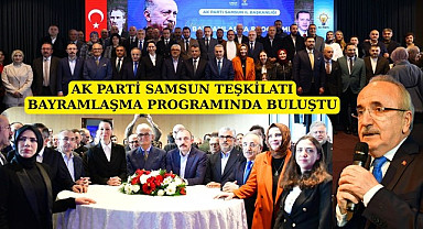 AK Parti Samsun’da Bayram Coşkusu: Omuz Omuza Hizmete Devam