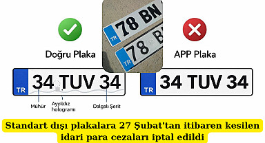 APP plakalarına kesilen cezalar iptal edildi mi? APP plaka nasıl anlaşılır?