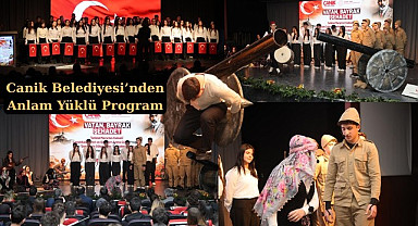 Canik Belediyesi’nden Anlam Yüklü Program