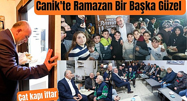 Canik Belediyesi'nden çat kapı iftar programları ve mahalle buluşmaları