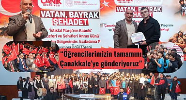Canik’te Gençler Ödüllerine Kavuştu