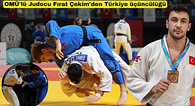 Fırat Çekim Türkiye Judo Şampiyonası’nda üçüncü oldu
