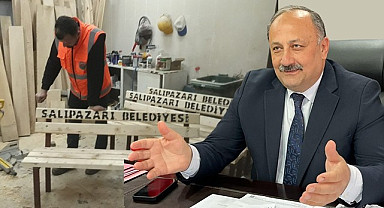 Salıpazarı Belediyesi üreterek tasarruf ediyor