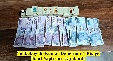 Samsun'da 2 binlik kumara 46 bin ceza!