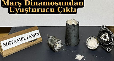 Samsun'da marş dinamosundan uyuşturucu çıktı!