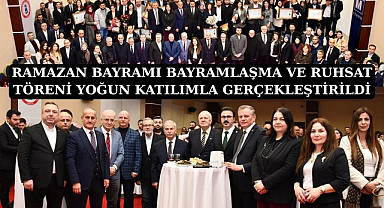 Samsun Mali Müşavirler Odası'nda Bayramlaşma ve Ruhsat Töreni Programı