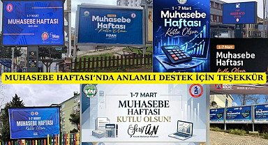 Samsun Mali Müşavirler Odası'ndan anlamlı desteğe teşekkür