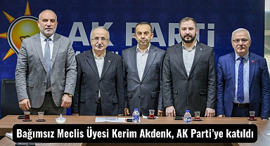 Canik Belediye Bağımsız Meclis Üyesi Kerim Akdenk AK Parti’ye Katıldı