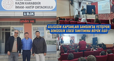 Geleceğin Kaptanları Samsun’da Yetişiyor Denizcilik Lisesi Tanıtımına Büyük İlgi!