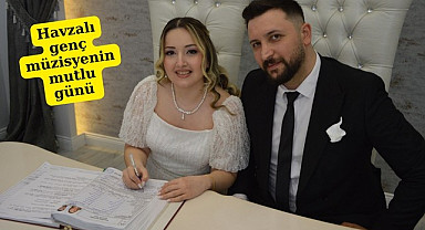 Havza'da Ali Kılınç hayatını Çağlanur Kaya ile birleştirdi