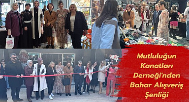 Mutluluğun Kanatları Derneği'nden Bahar Alışveriş Şenliği