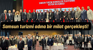 Samsun'da turizm dernekleri tek çatı altında birleşti