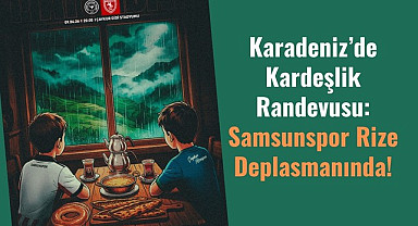Samsunspor'dan Rizespor maçına pide ve simit tadında paylaşım