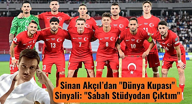 Sinan Akçıl Milli Takım'a marş mı hazırlıyor?