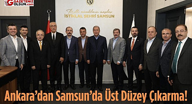 Başkan Doğan, Hulusi Akar ve üst düzey heyeti ağırladı