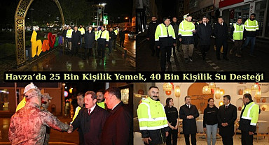 Başkan İkiz: Havza’mızın Yaralarını Birlikte Sarıyoruz