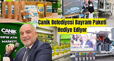 Canik Belediyesi Bayram Paketi Hediye Ediyor