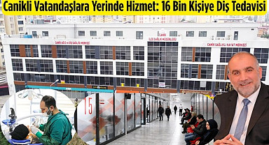 Canikli Vatandaşlara Yerinde Hizmet: 16 Bin Kişiye Diş Tedavisi