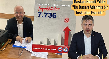 Eğitim-Bir-Sen Samsun 1 Nolu Şube’de İstikrar Değişmedi: Yine, Yeniden Genel Yetkili Sendika!