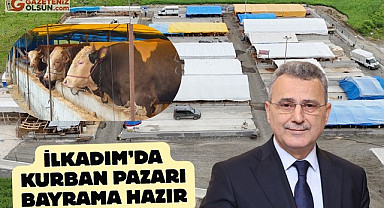 İlkadım Belediyesi Kurban Pazarı Bayrama Hazır