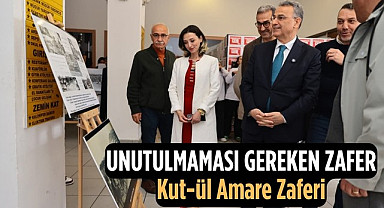 İlkadım'da Kut-ül Amare Zaferi Fotoğraflarla Anıldı