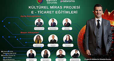Kültürel Miras Projesi E-Ticaret İl Buluşmaları’nın yeni durağı Samsun!