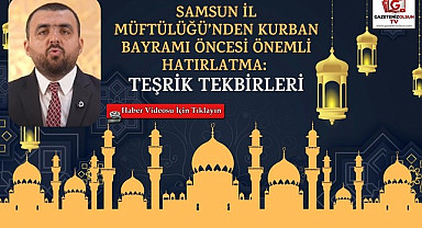 Kurban Bayramı'nda Teşrik Tekbirleri Ne Zaman Getirilir?