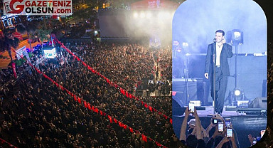 Mersinliler 19 Mayıs coşkusunu Mert Demir konseriyle yaşadı