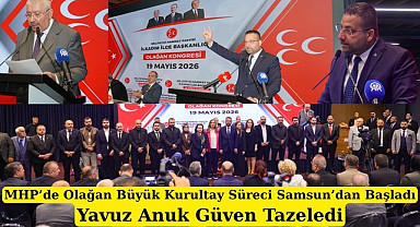 MHP Kurultay Sürecini İlkadım'da başlattı, Yavuz Anuk Güven Tazeledi