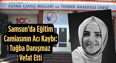 Öğretmen Tuğba Danışmaz dualarla son yolculuğuna uğurlandı