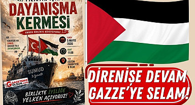 Samsun'da Filistin İçin Dayanışma Kermesi Eğitim Fakültesi’nde yapılacak!