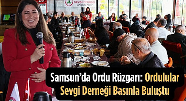 Samsun'da Ordulular Sevgi Derneği yeni hedeflerini paylaştı