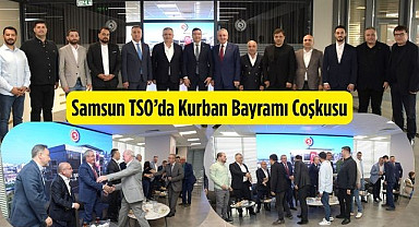 Samsun TSO'da Geleneksel Bayramlaşma Coşkusu