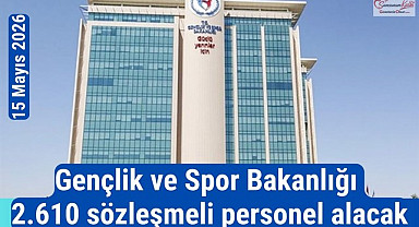 Son dakika haber Gençlik ve Spor Bakanlığı sözleşmeli personel alacak İşte detaylar