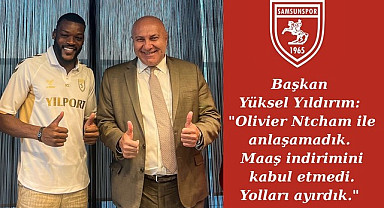 Yüksel Yıldırım bizzat duyurdu! Samsunspor'dan yeni sezonun ilk transferi