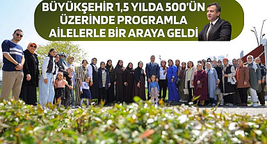 Büyükşehir 500'ün Üzerinde Programla Ailelerle Bir Araya Geldi