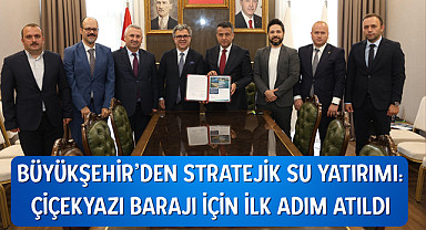 Büyükşehir'den stratejik su yatırımı